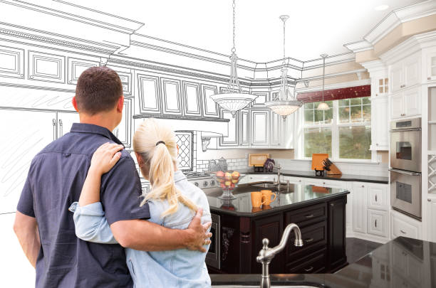 Professional Countertop Replacement technician working in Buckingham, PA
